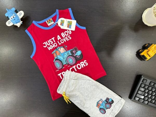 Tractor Love Set – For Little Machine Fans (Red Edition)