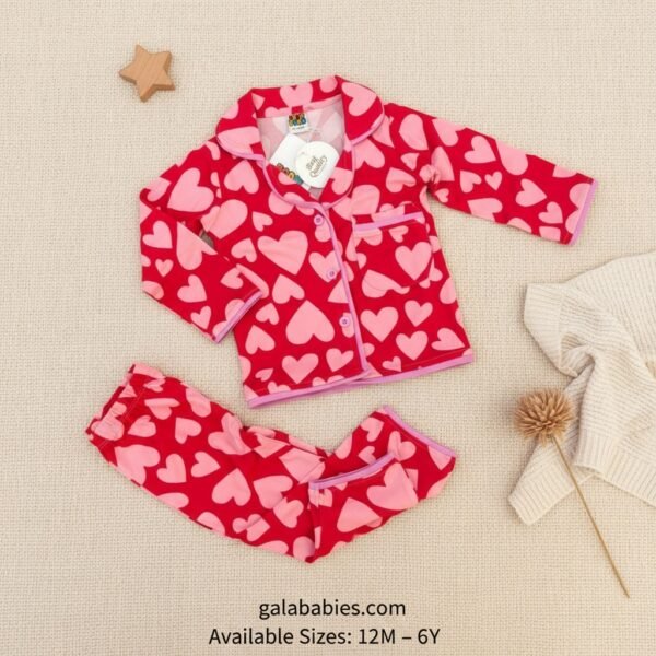 Baby Girl Cozy Set – Sweetheart Edition